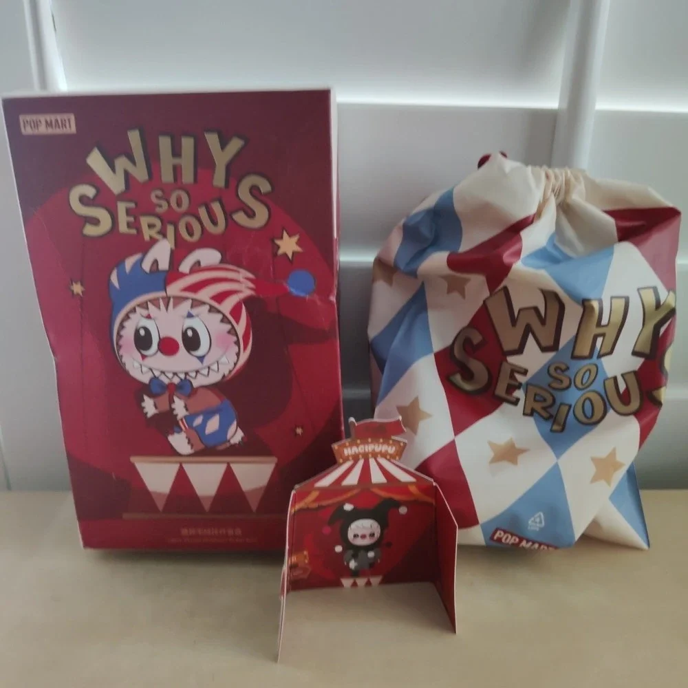 Authentic Pop Mart WHY SO SERIOUS Series SHADOW JOKER -‎ Brand New